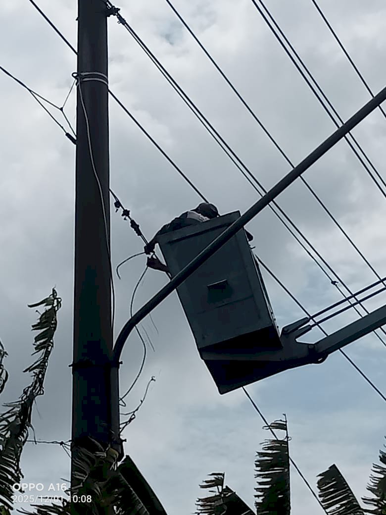 Tim PJU Dishub Jangan Kendor, Servis Infrastruktur Jaringan Putus di Jalan RSI-Karanganom Teratasi