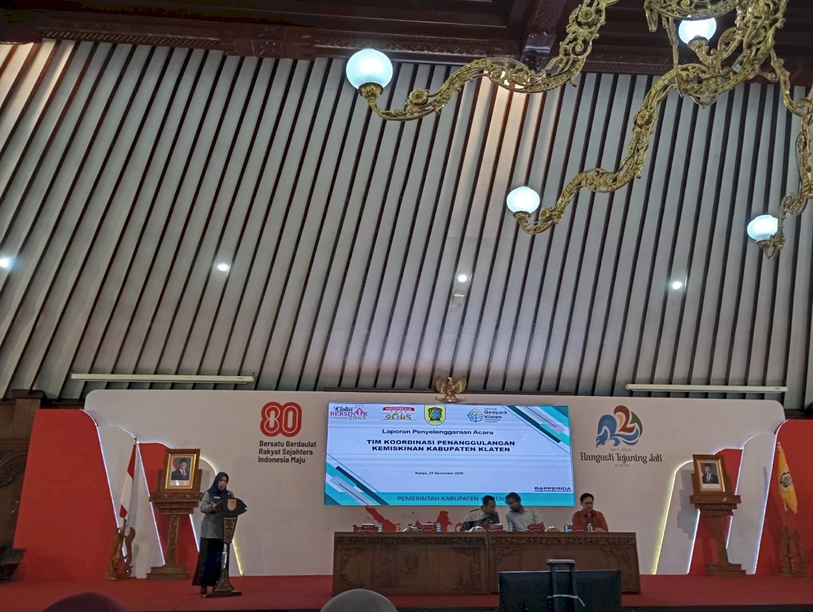 Bersama Tangani Kemiskinan, Dishub Klaten Ikut Dalam Rapat Tim Koordinasi Penanggulangan Kemiskinan