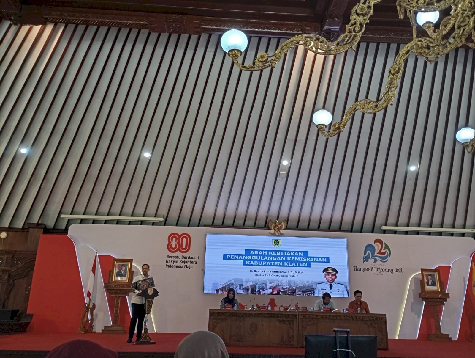 Bersama Tangani Kemiskinan, Dishub Klaten Ikut Dalam Rapat Tim Koordinasi Penanggulangan Kemiskinan