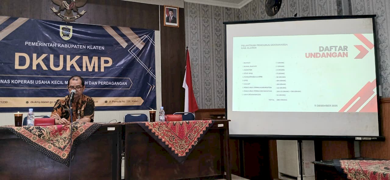 Dekranasda Klaten Siap Bersinar, Pengukuhan Pengurus Baru Dijadwalkan 11 Desember di Pendopo Pemda