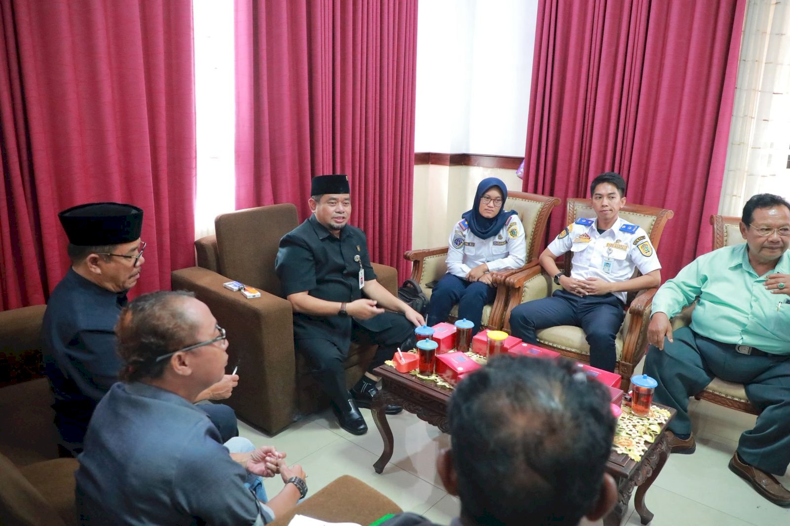 Kepala Bidang Lalu Lintas Dampingi Dialog Pimpinan DPRD dengan Kepala Desa Malangjiwan dan Camat Kebonarum