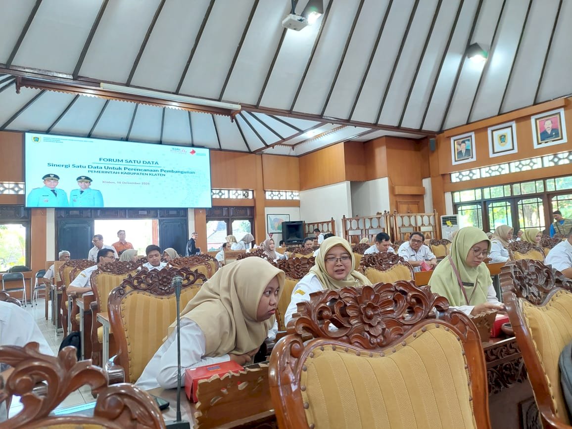 Data Jadi Senjata Andal Klaten: Forum Satu Data Rancang Strategi Pembangunan Berkelanjutan