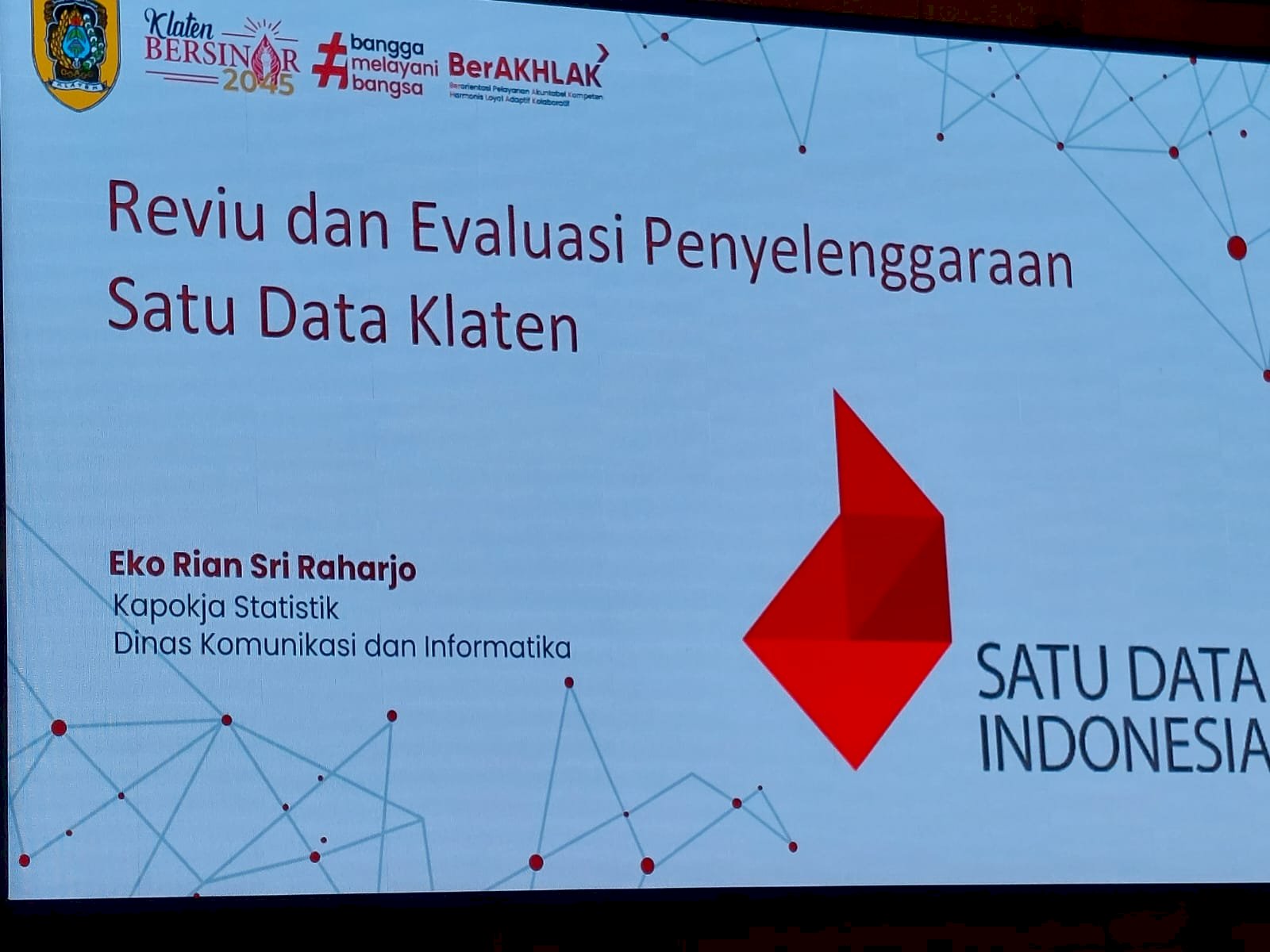 Data Jadi Senjata Andal Klaten: Forum Satu Data Rancang Strategi Pembangunan Berkelanjutan