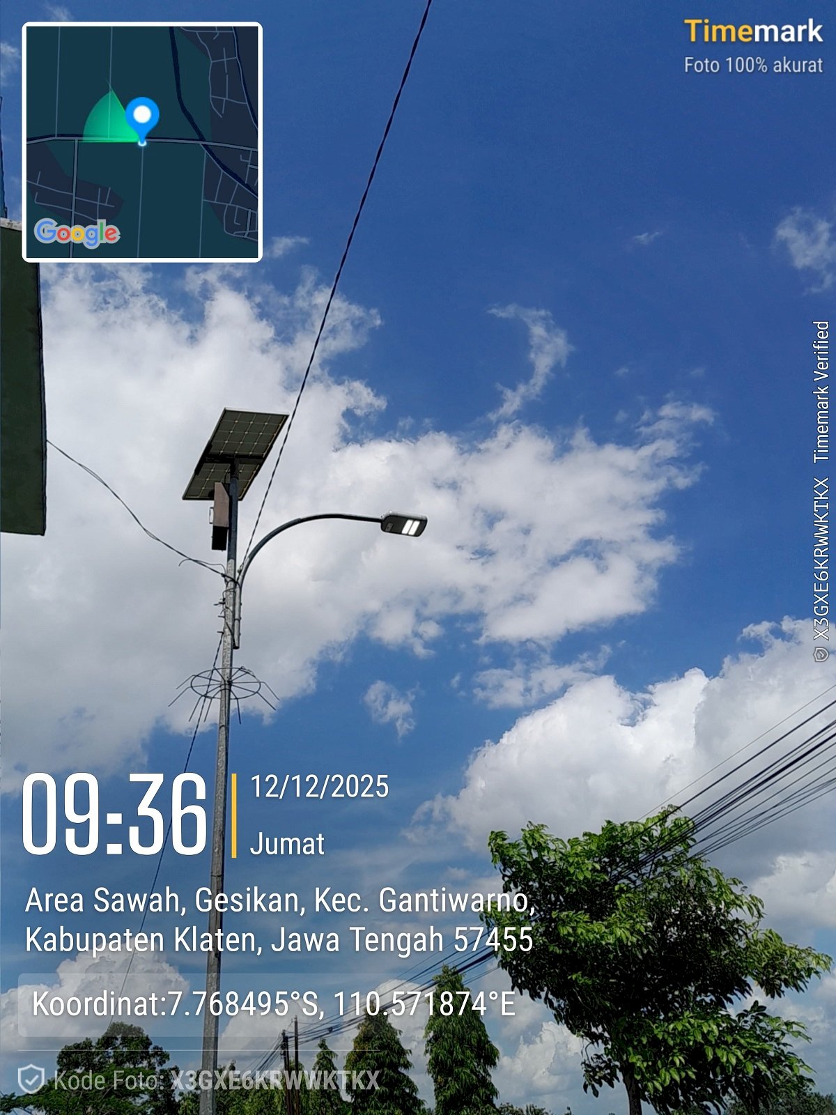 Cahaya Terangi Malam, Tim PJU Klaten Lakukan Maintenance Jaringan Penerangan di Gantiwarno