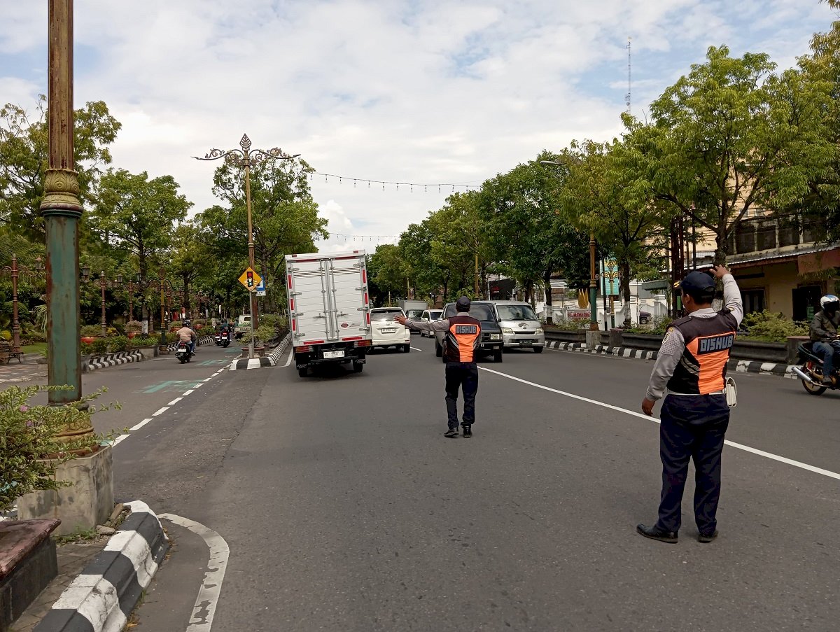 Protokol Lancar, Tim Pengamanan Lalu Lintas Amankan Pelantikan Dekranasda Klaten Periode 2025
