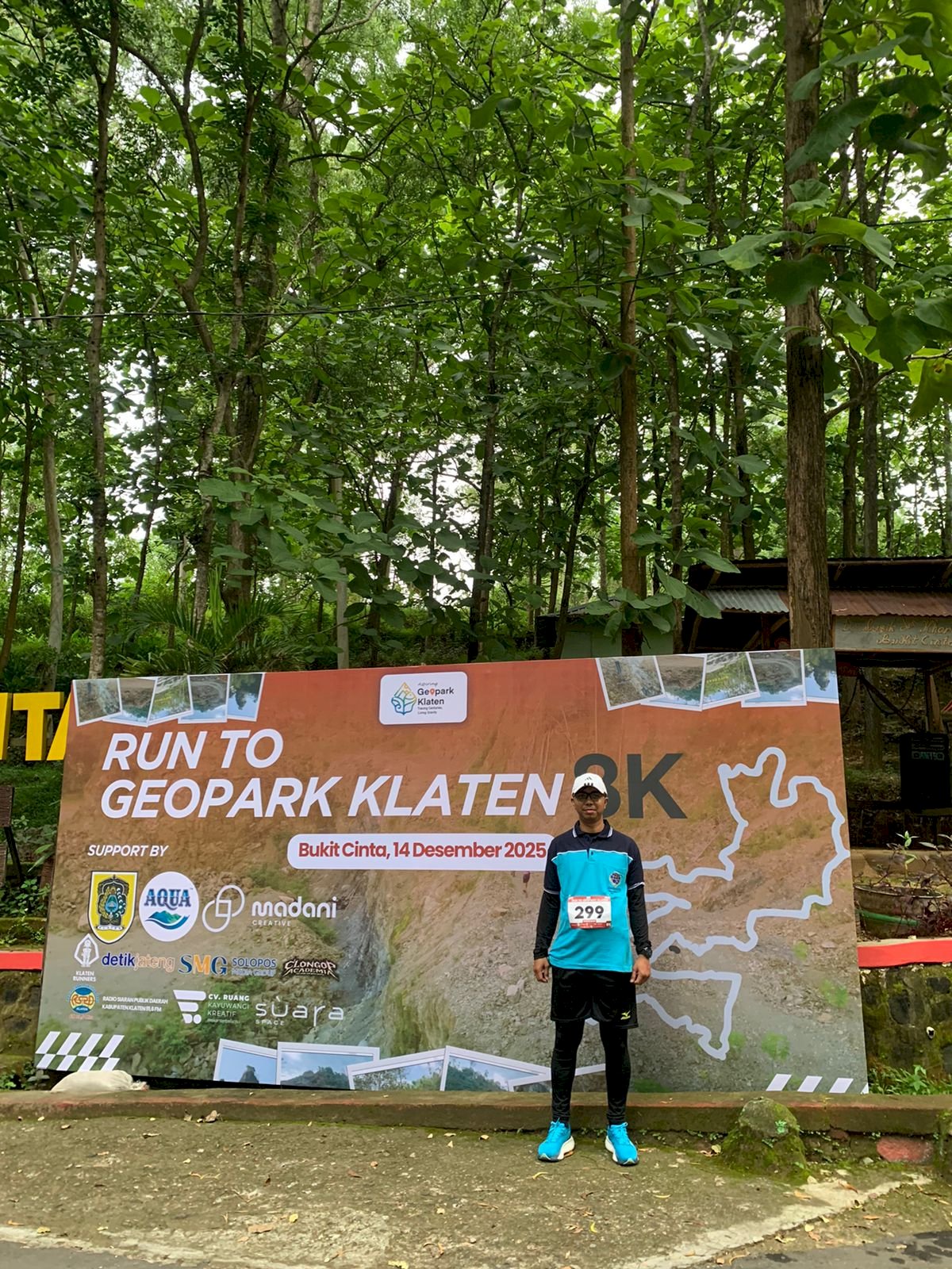 Komunitas Berlari Rayakan Keindahan Geopark, Trail Run Menginspirasi Ribuan Peserta di Bukit Cinta Bayat