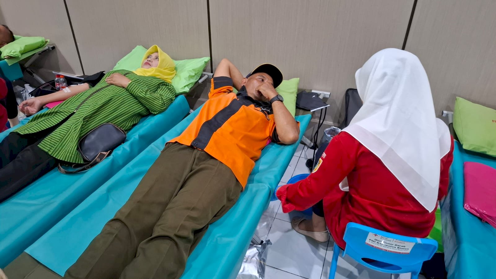 Solidaritas Kemanusiaan, Pegawai Dishub Klaten Ikut Donor Darah Sambut Hari Juang TNI AD