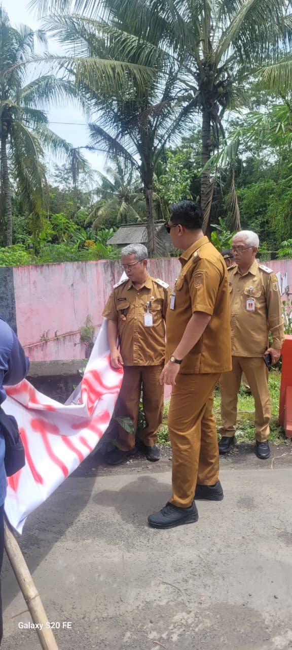 Pengawalan Bupati Klaten, Pantau Perbaikan Insfrastukrut dan Pasar Murah