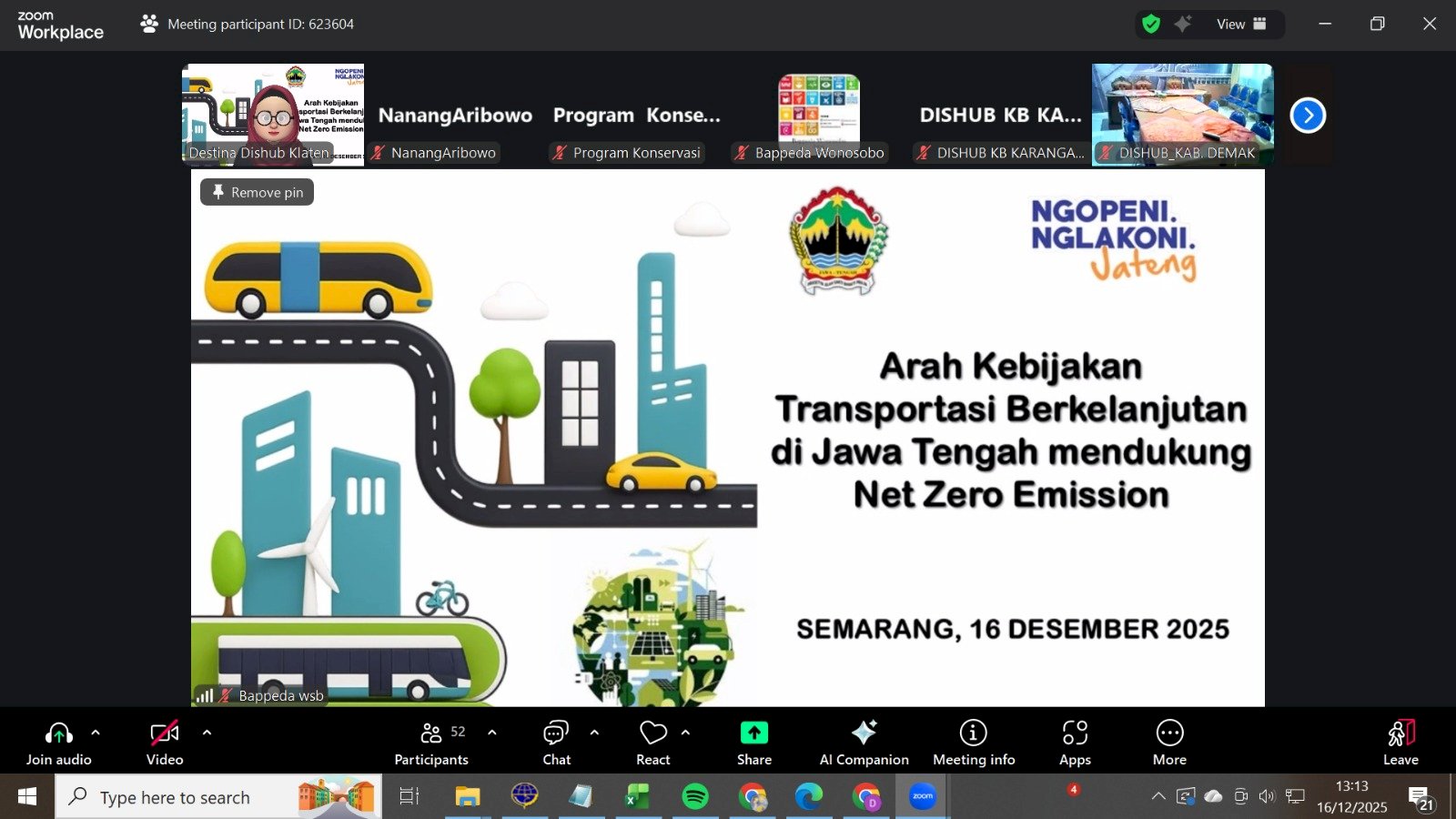 Menuju Klaten "Langit Biru": Dishub Dukung Penuh Revolusi Transportasi Ramah Lingkungan