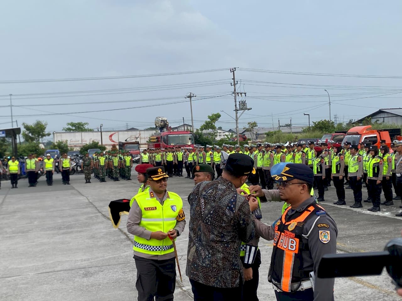 Siap Gaspol Amankan Nataru! Dishub Klaten Terjunkan Personel di Apel Gelar Pasukan Operasi Lilin Candi 2025