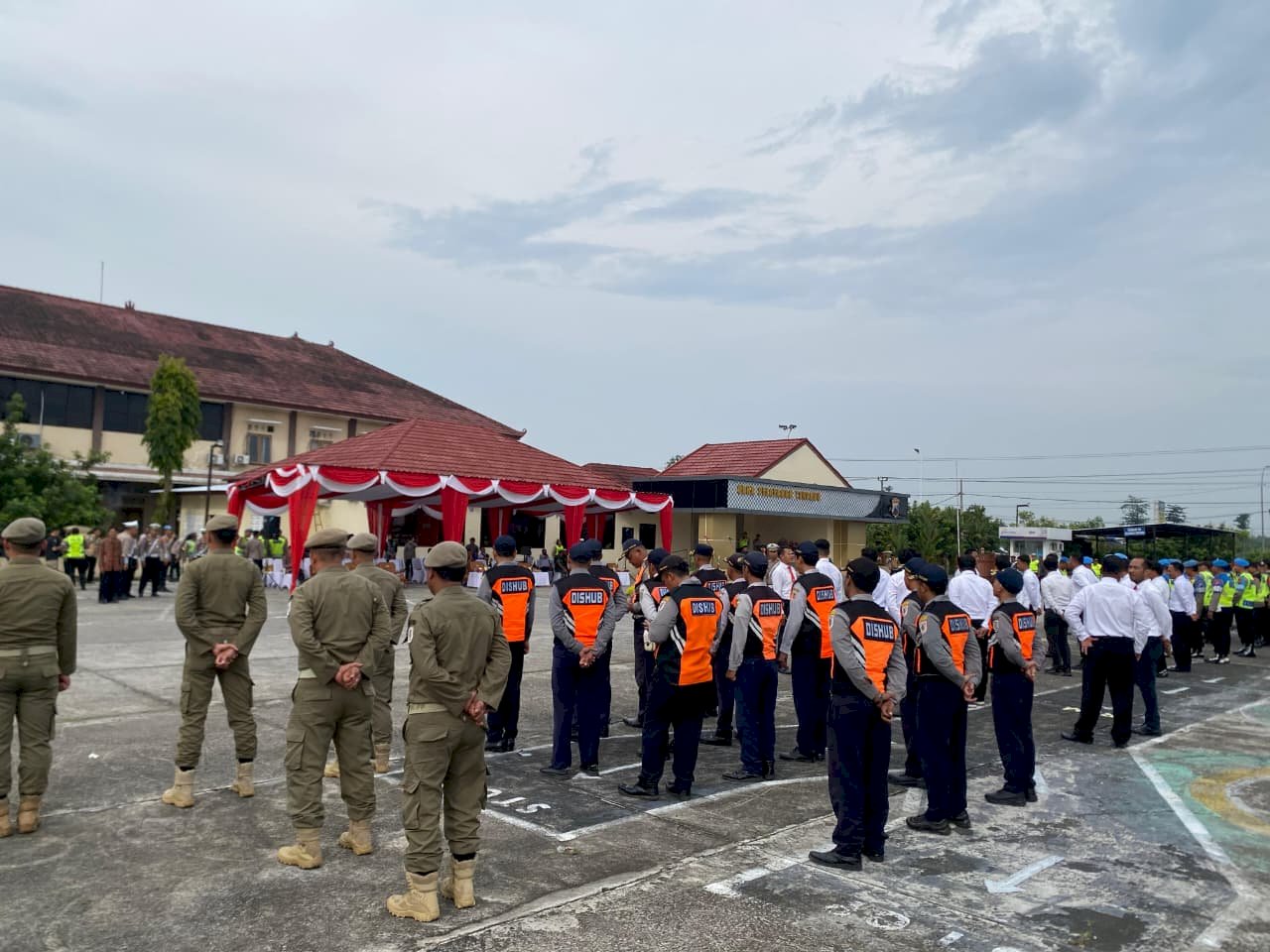 Siap Gaspol Amankan Nataru! Dishub Klaten Terjunkan Personel di Apel Gelar Pasukan Operasi Lilin Candi 2025