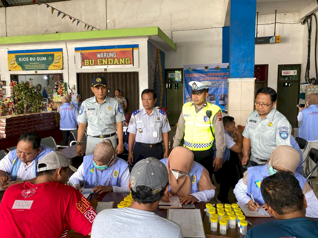 H-7 Nataru! Dishub Klaten "Gercep" Sidak Bus, Pastikan Penumpang Aman dan Sopir Sehat Walafiat 