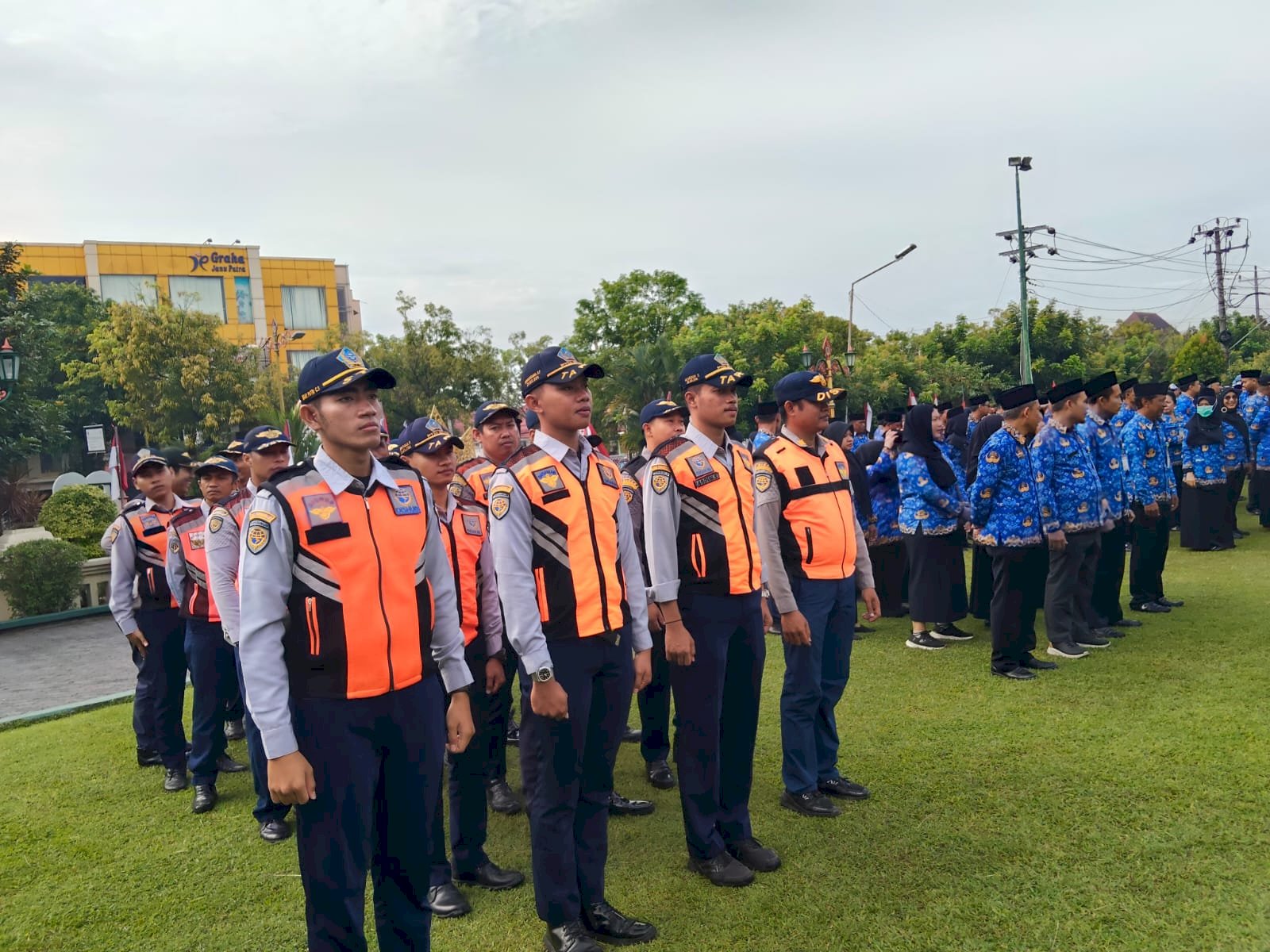 Merah Putih di Dada! Dishub Klaten Khidmat Ikuti Upacara Hari Bela Negara ke-77
