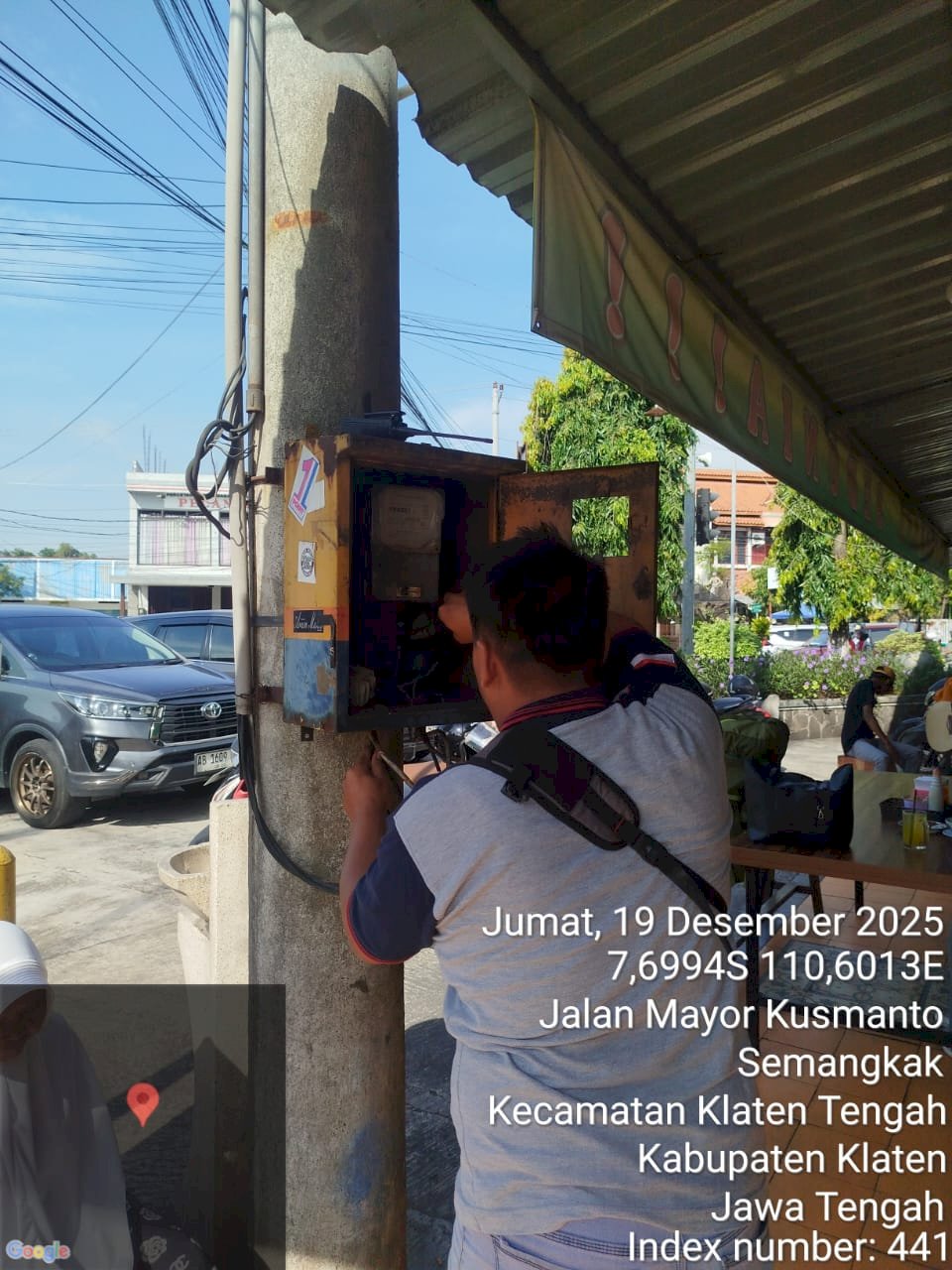 Respon Cepat Dishub Klaten: Perbaiki PJU Mati di Jl. Andalas Akibat Jaringan Putus