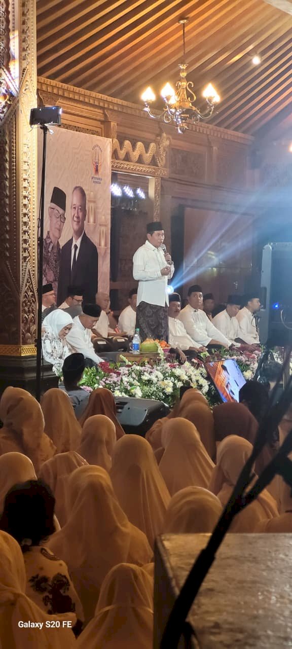 Pengamanan Lancar! Tim Patroli Dishub Klaten Kawal Bupati ke Pengajian Akbar 1000 Hari Almarhum | Dishub Klaten