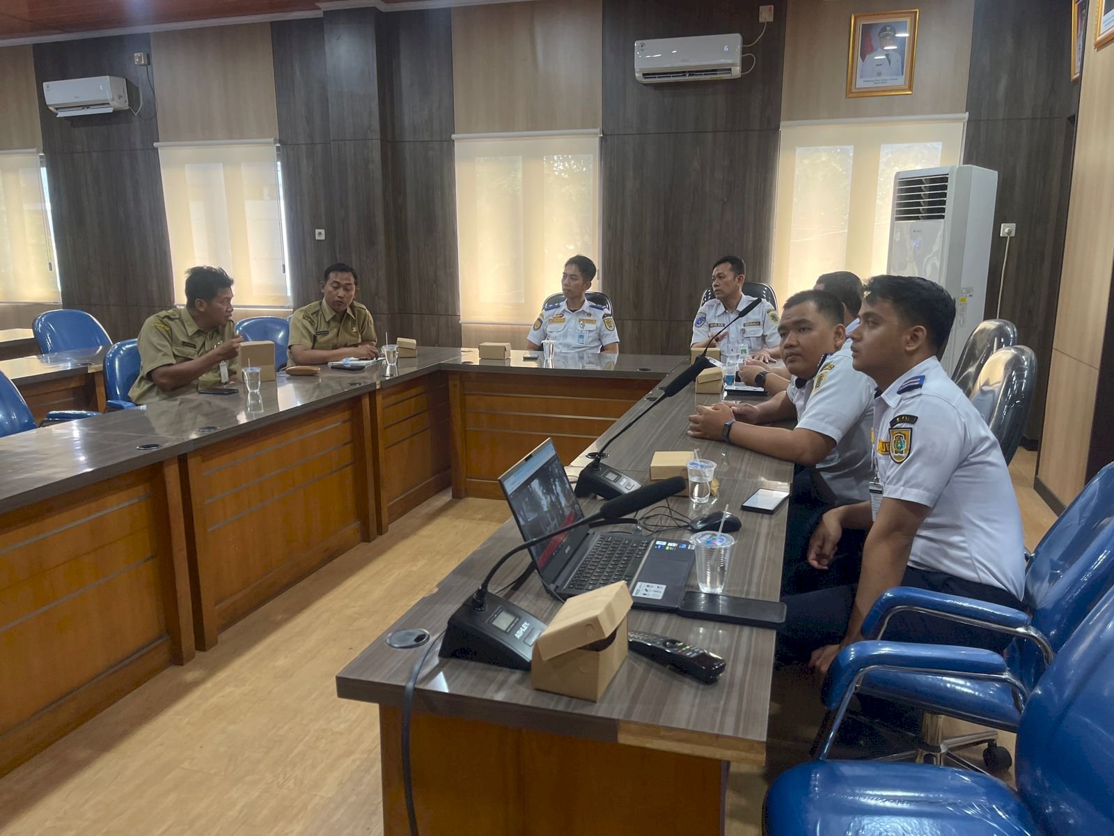 Koordinasi Matang! Dishub Rapat dengan DPUPR & DLH Penebangan Pohon Jalan Mayor Sunaryo 