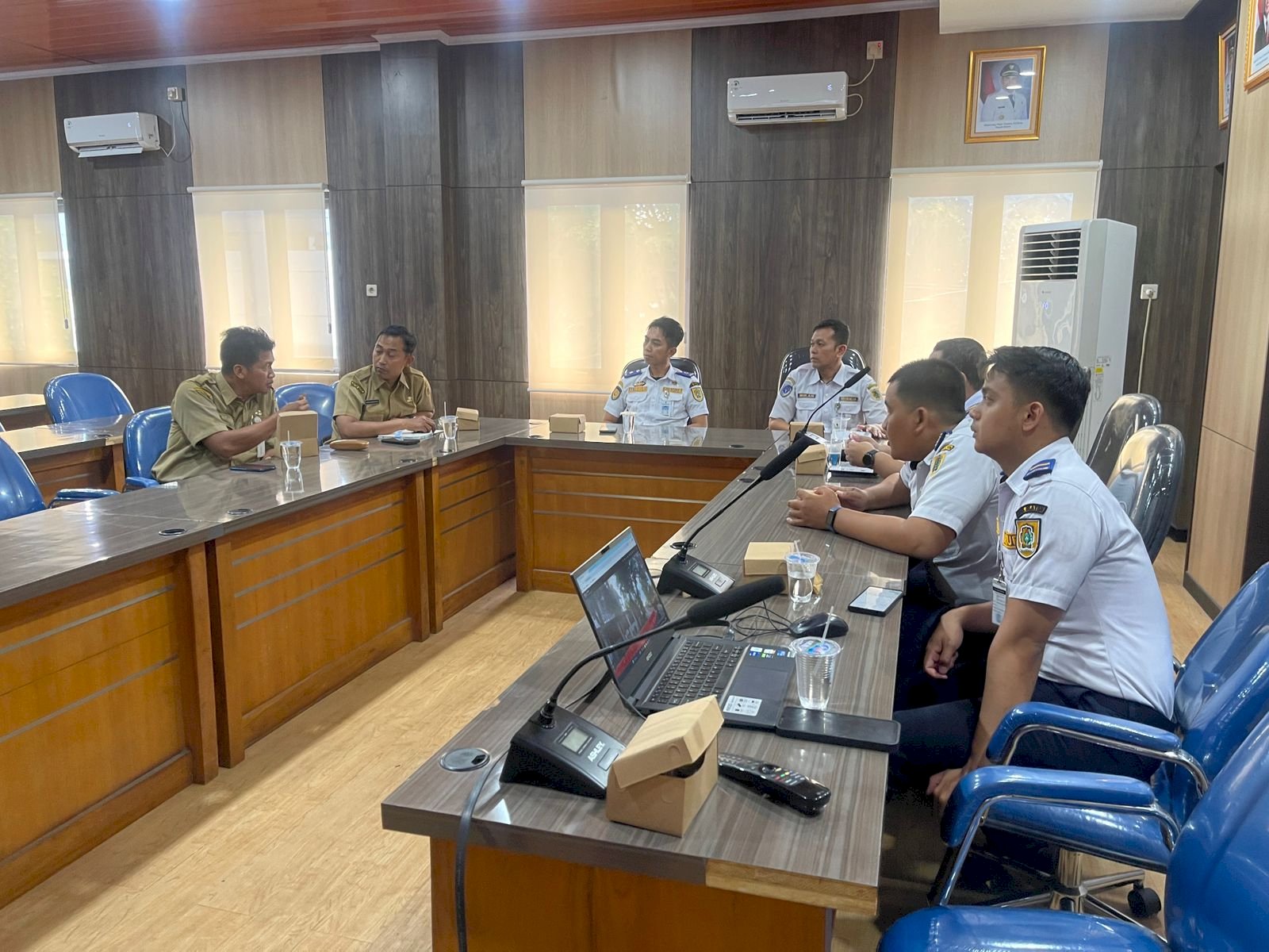 Koordinasi Matang! Dishub Rapat dengan DPUPR & DLH Penebangan Pohon Jalan Mayor Sunaryo 