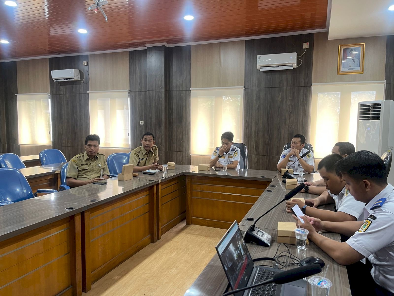 Koordinasi Matang! Dishub Rapat dengan DPUPR & DLH Penebangan Pohon Jalan Mayor Sunaryo 