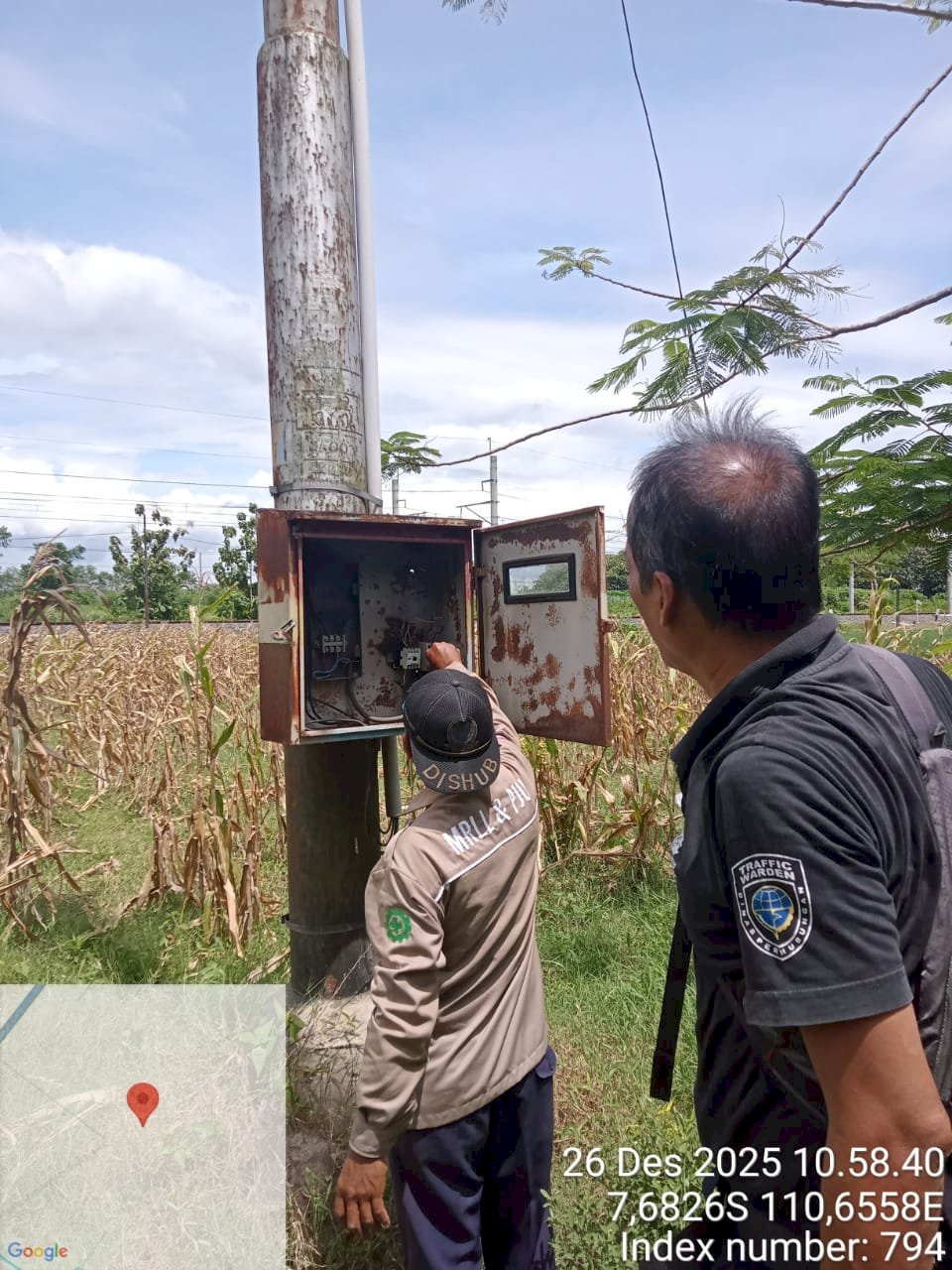 TRC Shift 1 Beraksi! Agus Purwanto Cs Perbaiki Lampu PJU di Tengah Nataru | Dishub Klaten