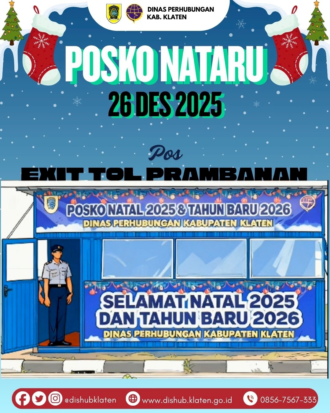Exit Tol Prambanan Padat Merayap! Dwi Susanto Lapor Lonjakan Volume di Tengah Hujan | Dishub Klaten