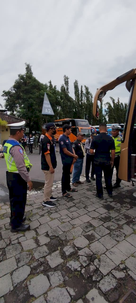 Ramp Check Gabungan Prambanan! 5 Instansi Pastikan Bus Wisata Aman 