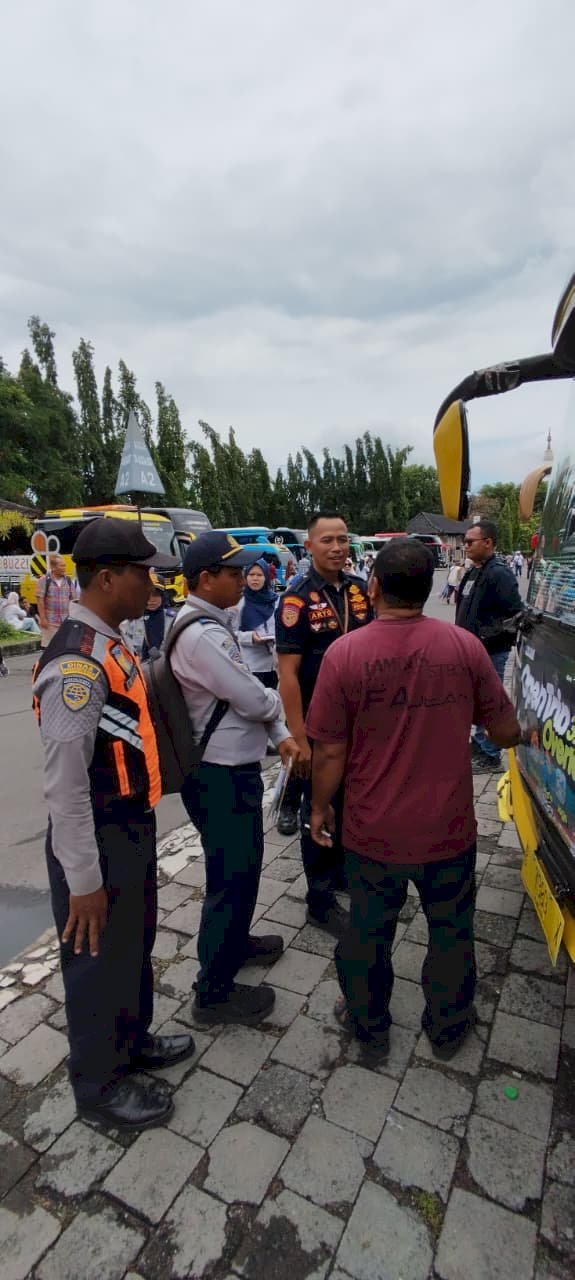 Ramp Check Gabungan Prambanan! 5 Instansi Pastikan Bus Wisata Aman 