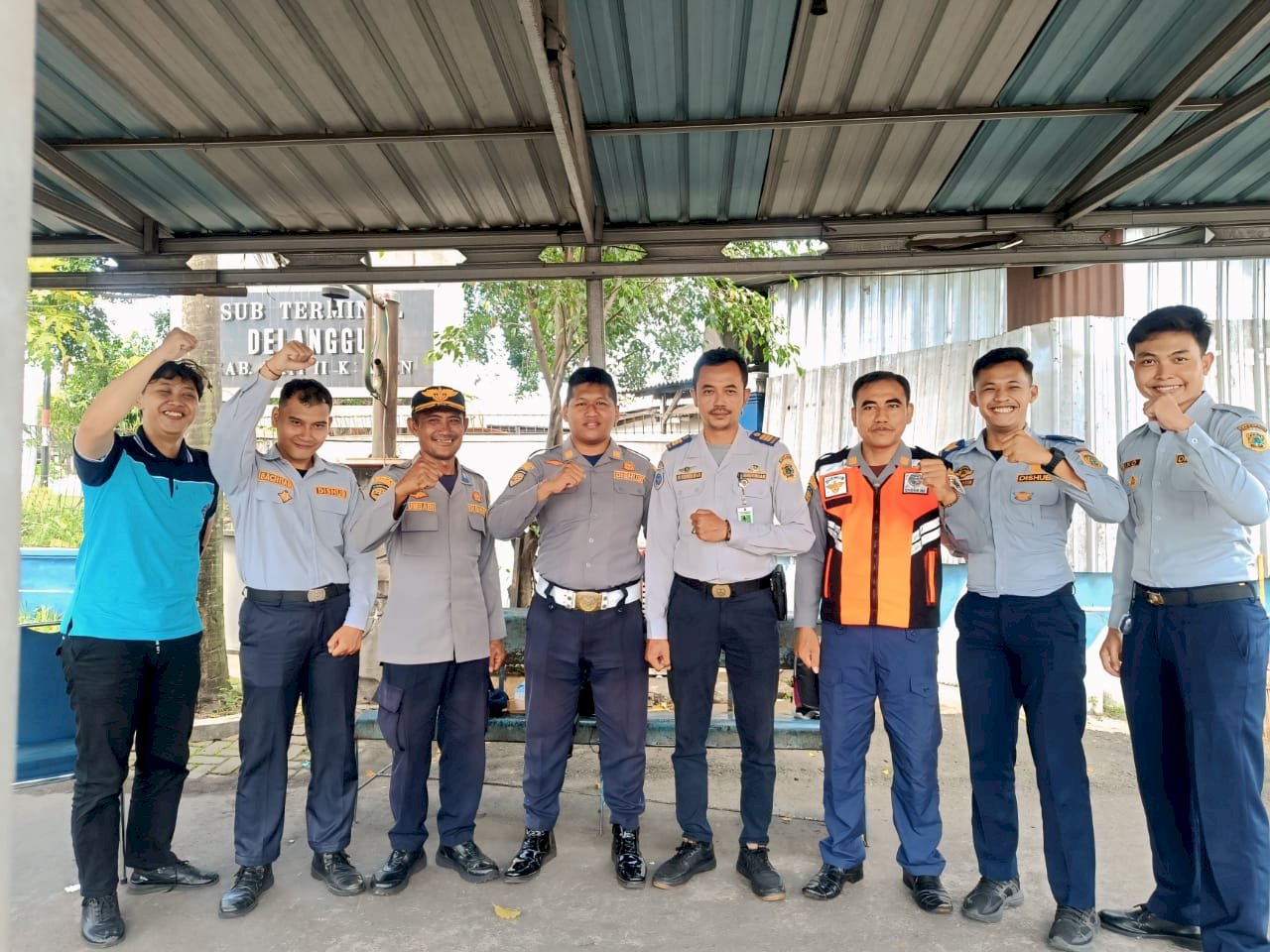 Management Trio Kompak! Wahyu, Ratna, Dhani Monitoring 4 Posko Nataru