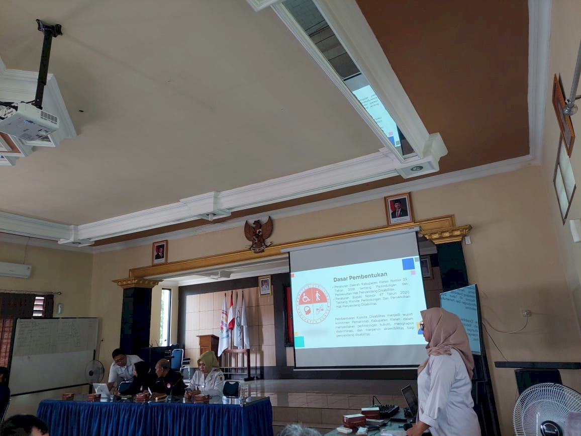 Laptah Komite Disabilitas 2025 : Kerja Keras Setahun untuk Klaten Inklusif