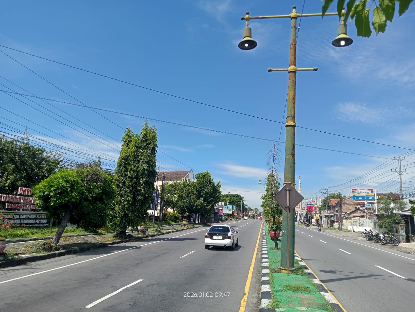 Perbaikan Lampu PJU Belang Wetan, Ruas Jogja-Solo 2 Januari 2026 