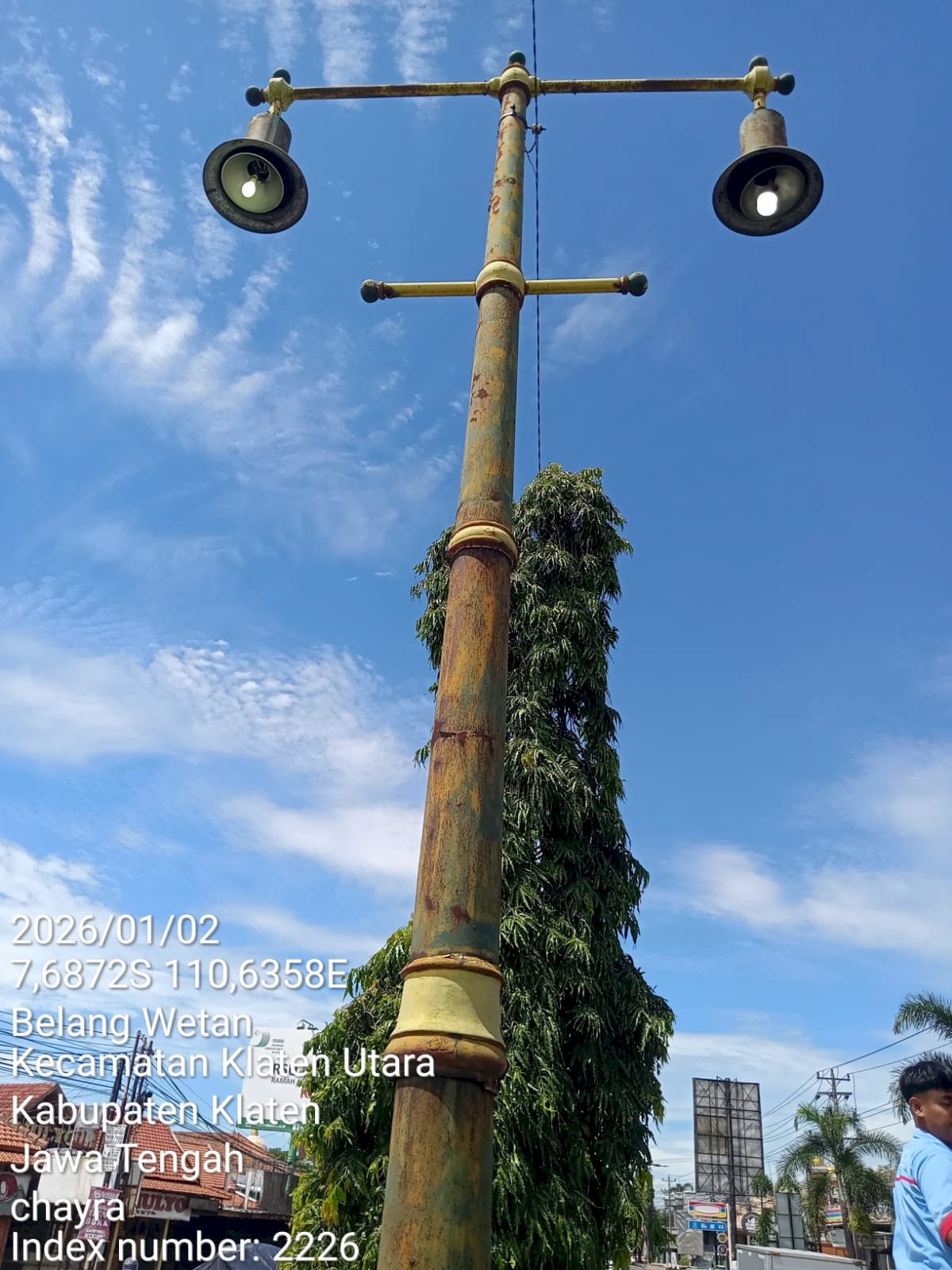 Perbaikan Lampu PJU Belang Wetan, Ruas Jogja-Solo 2 Januari 2026 