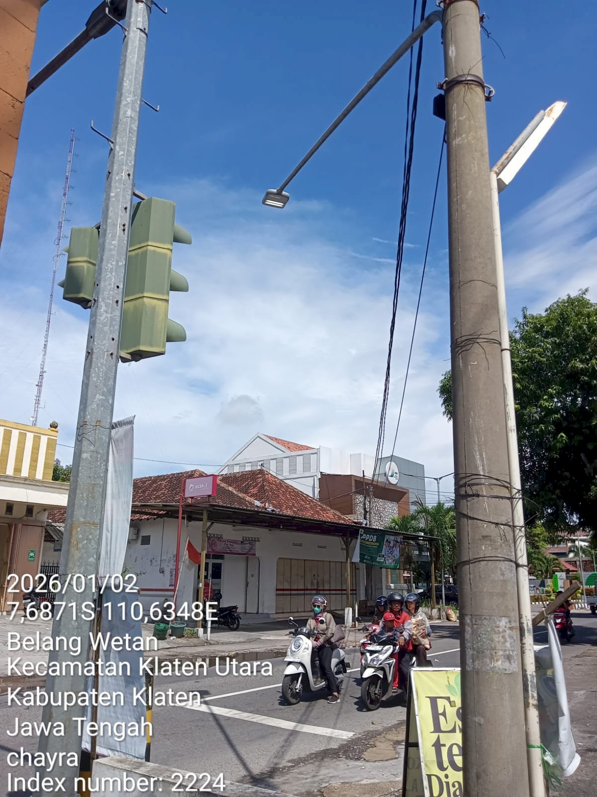 Perbaikan Lampu PJU Belang Wetan, Ruas Jogja-Solo 2 Januari 2026 