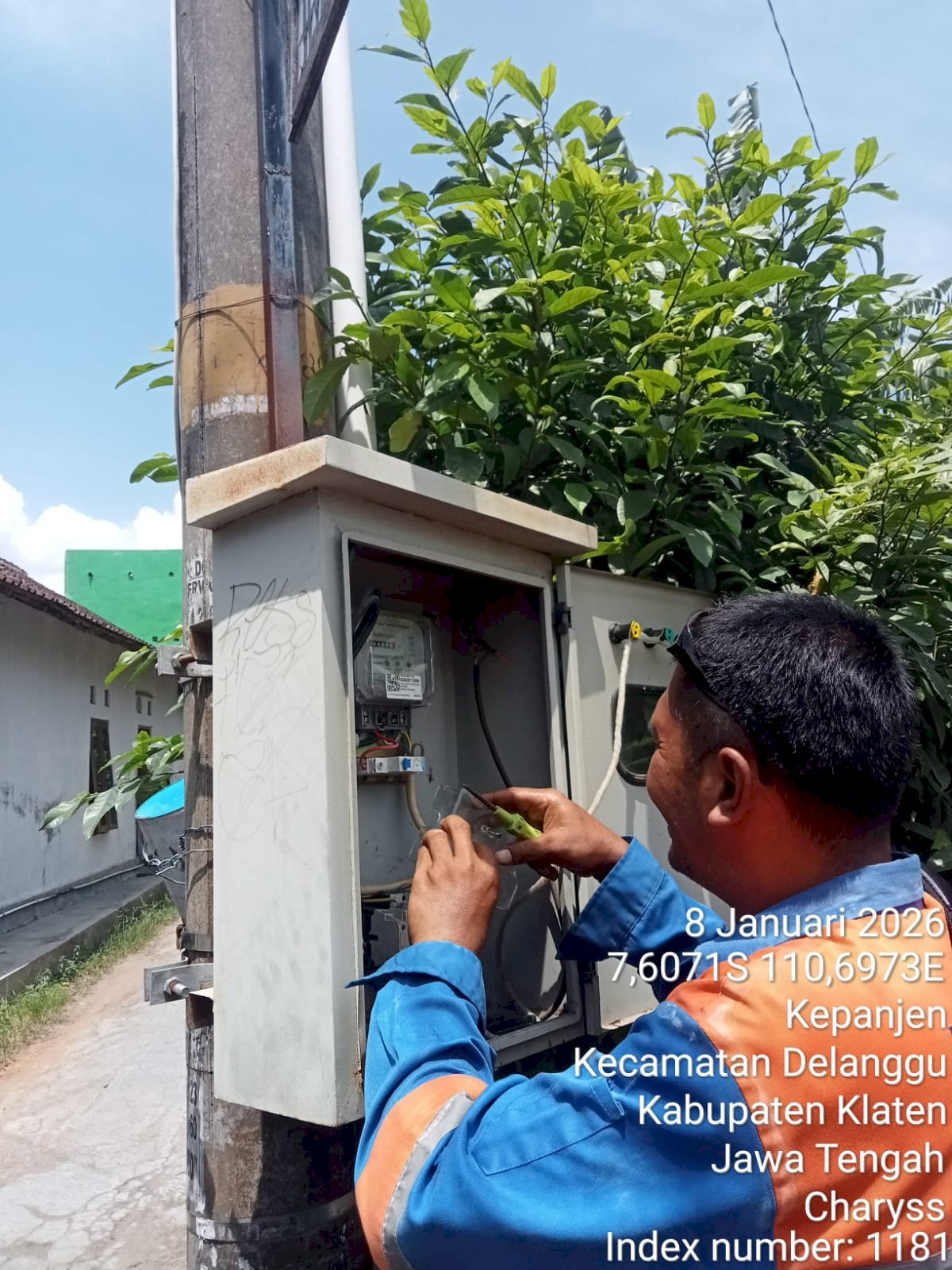 Penggantian MCB 10A PJU Kepanjen Delanggu: Tim Dishub Klaten Amankan Jaringan Listrik Jalan