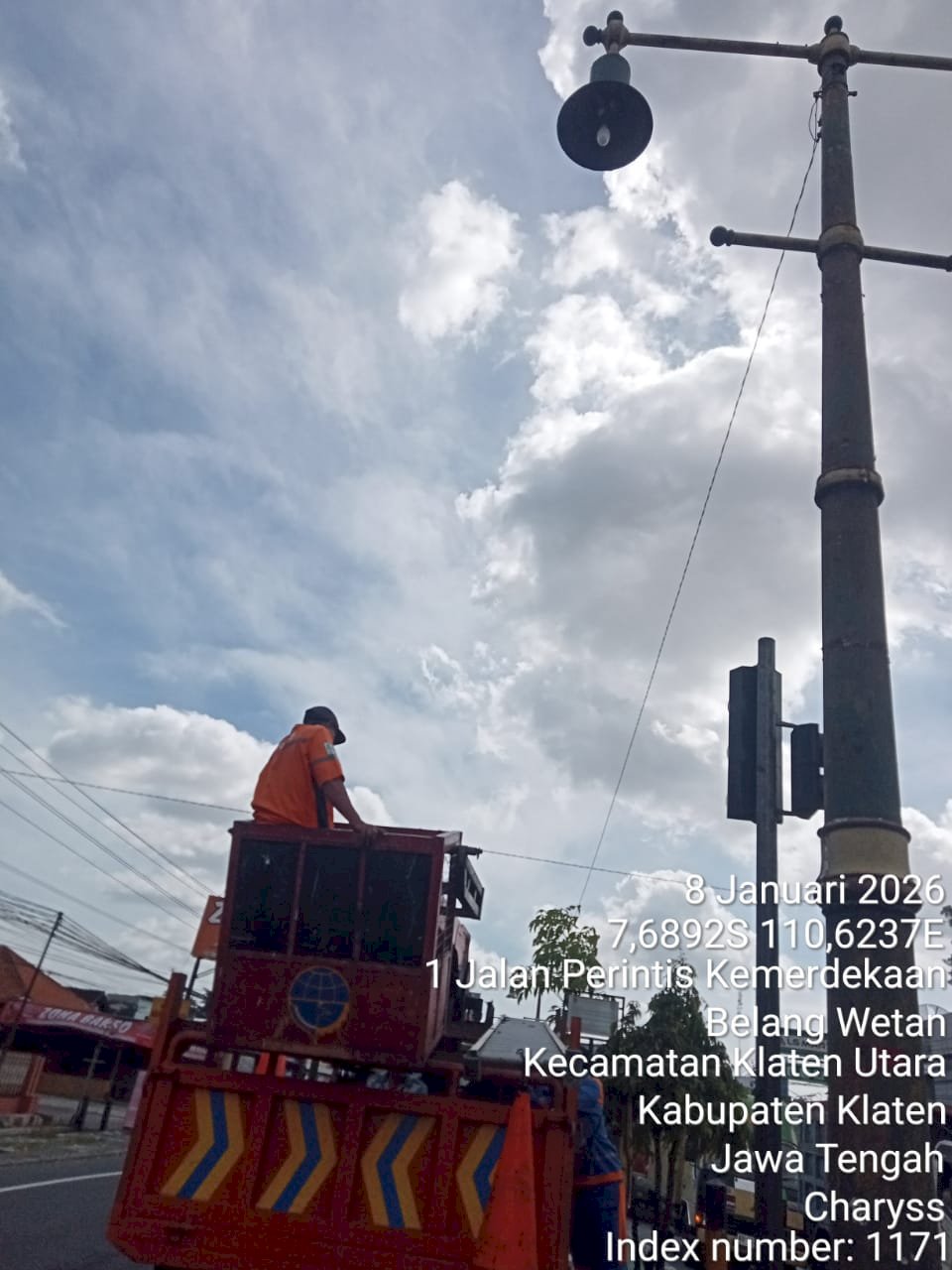 12 Titik Lampu PJU Jalan Nasional Mlese-Al Aqsho Diperbarui, Kharis Setiawan & Tim Dishub Gercep Upgrade Terangnya Klaten