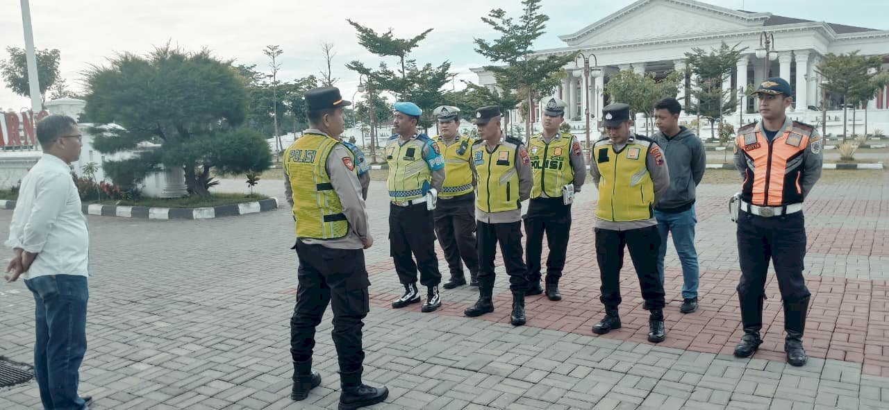 Pengamanan & Lalu Lintas Perayaan Natal 2025 GBK Klaten Lancar!