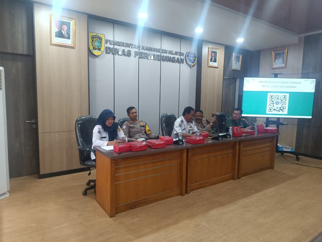 Rakor Penataan Pick Up & Drop Off Ojek Online Klaten Lancar!