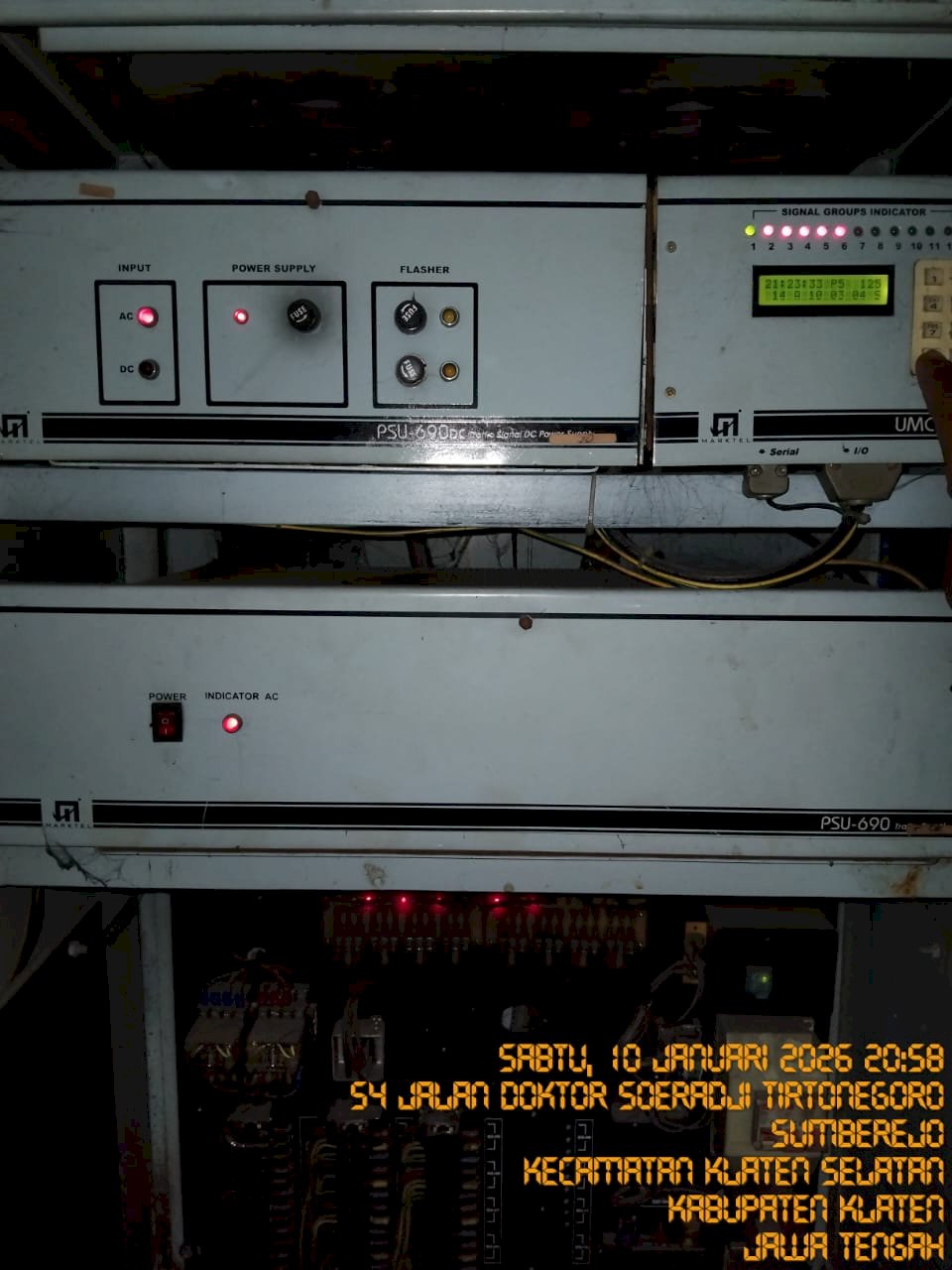 Gesang Laporkan Perbaikan Traffic Light Simpang 4 Bendogantungan Lancar!