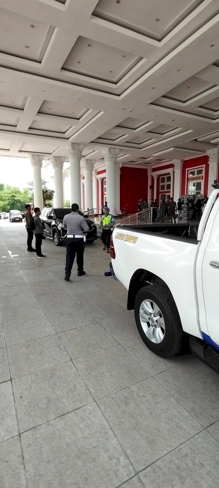 Kentut Laporkan Pengawalan AD 1 TRC Graha Bung Karno Aman Lancar!