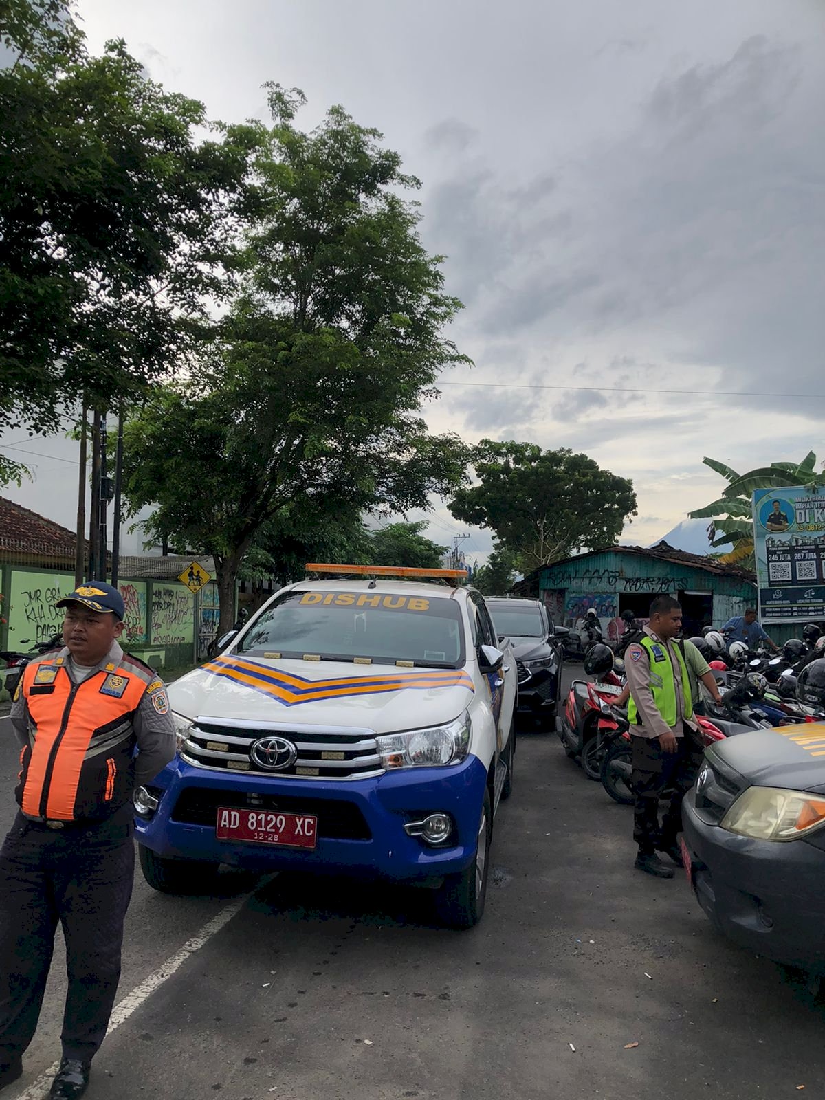 Patroli Pengawalan AD 1 Triple Mission Olahraga Keagamaan Budaya Berjalan Aman Lancar Klaten