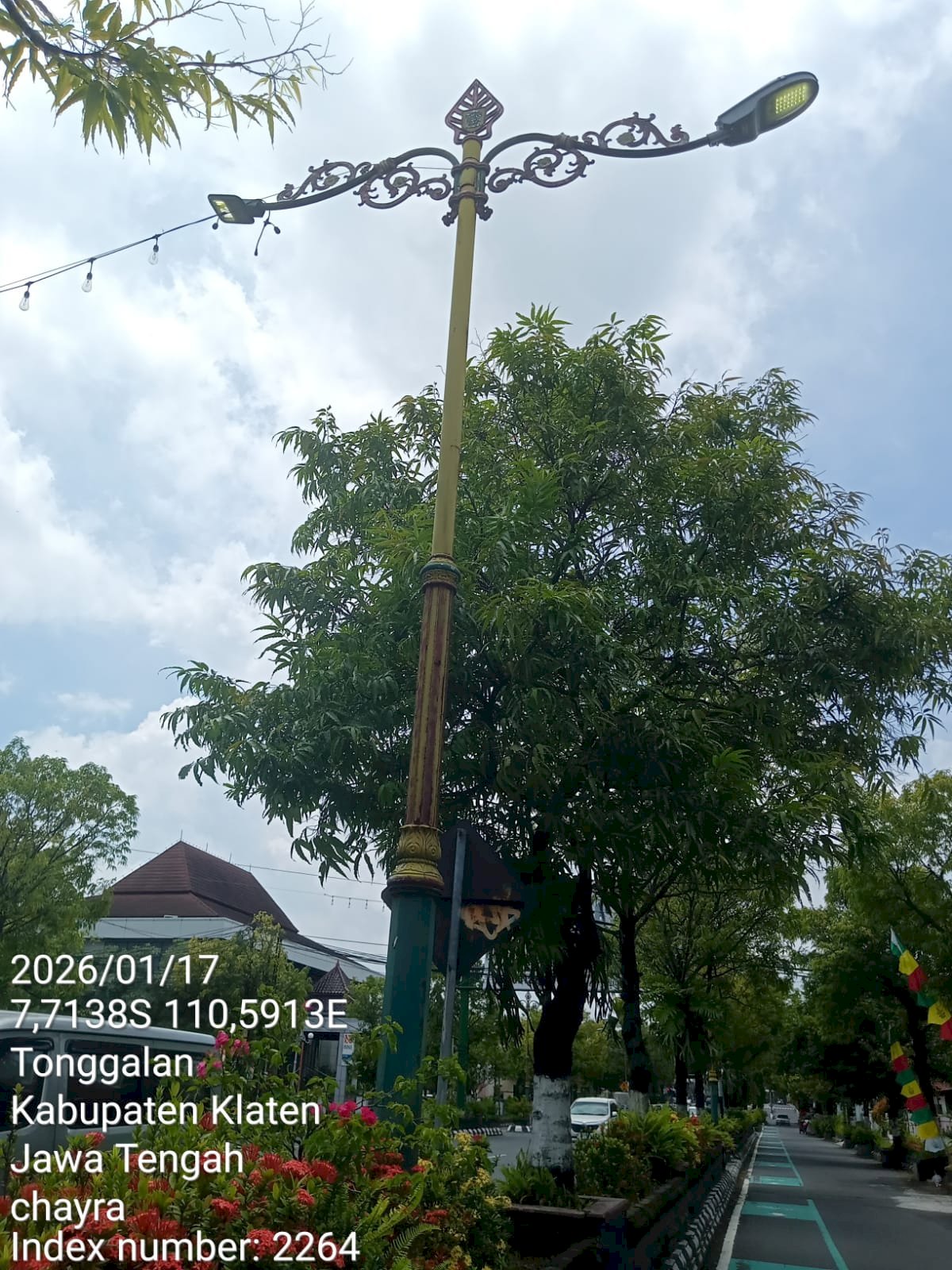 Gercep 2 Jam! Dishub Klaten Perbaiki PJU Mati Tegalyoso-Pemda Klaten Selatan