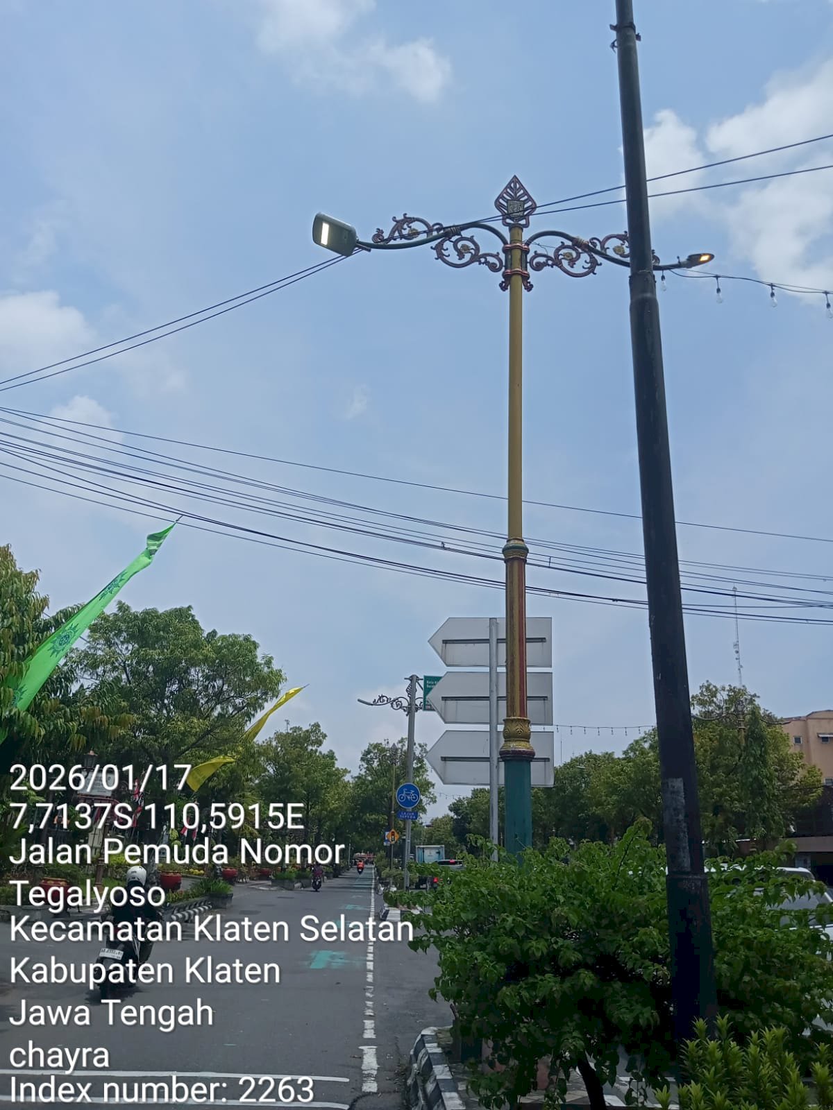 Gercep 2 Jam! Dishub Klaten Perbaiki PJU Mati Tegalyoso-Pemda Klaten Selatan