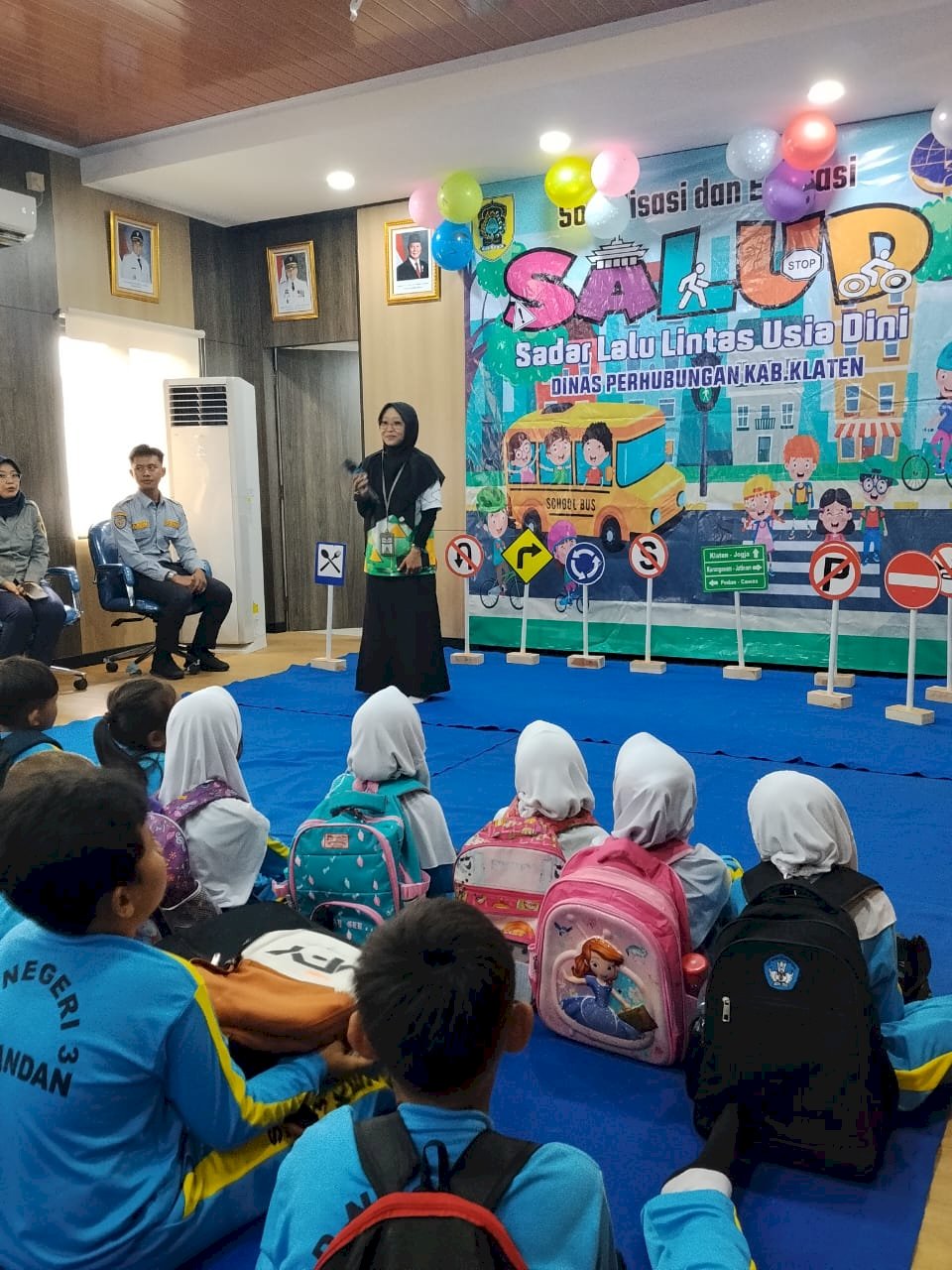 SALUD Dimulai dari Pagi! Siswa SD N 3 Ketandan Antusias Belajar Keselamatan Lalu Lintas Interaktif