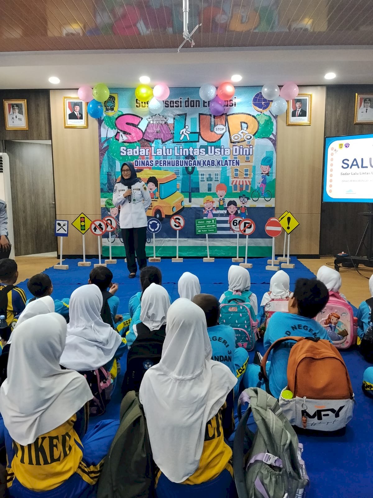 SALUD Dimulai dari Pagi! Siswa SD N 3 Ketandan Antusias Belajar Keselamatan Lalu Lintas Interaktif