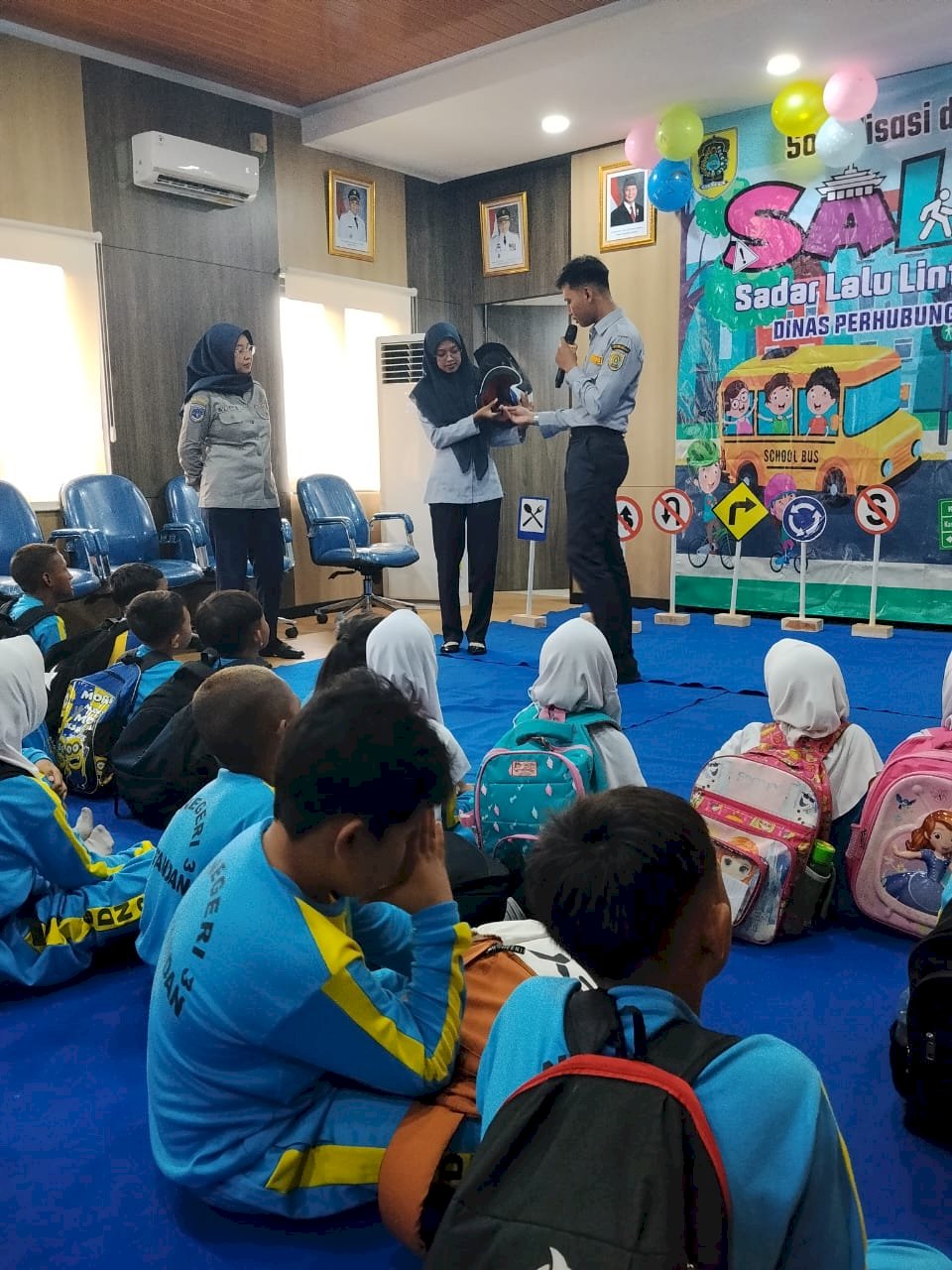 SALUD Dimulai dari Pagi! Siswa SD N 3 Ketandan Antusias Belajar Keselamatan Lalu Lintas Interaktif