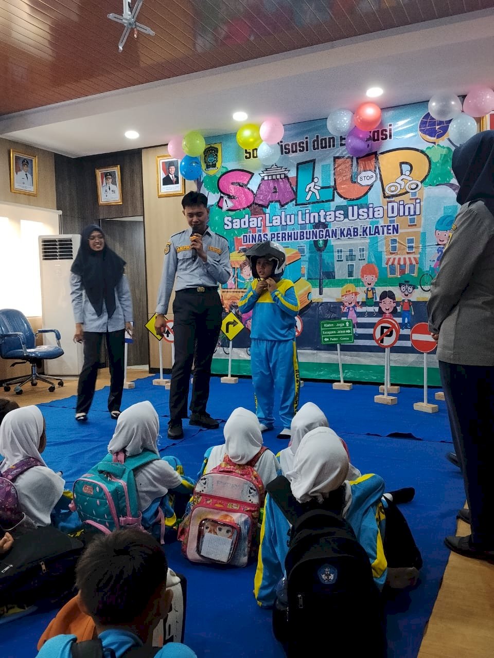 SALUD Dimulai dari Pagi! Siswa SD N 3 Ketandan Antusias Belajar Keselamatan Lalu Lintas Interaktif