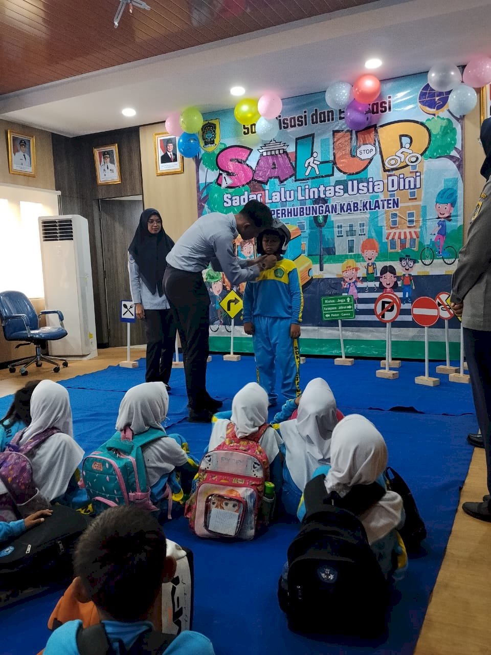 SALUD Dimulai dari Pagi! Siswa SD N 3 Ketandan Antusias Belajar Keselamatan Lalu Lintas Interaktif