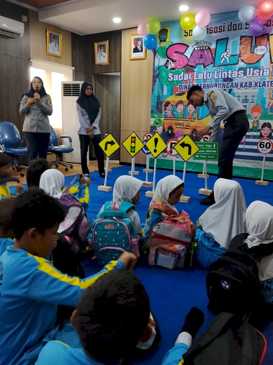 SALUD Dimulai dari Pagi! Siswa SD N 3 Ketandan Antusias Belajar Keselamatan Lalu Lintas Interaktif