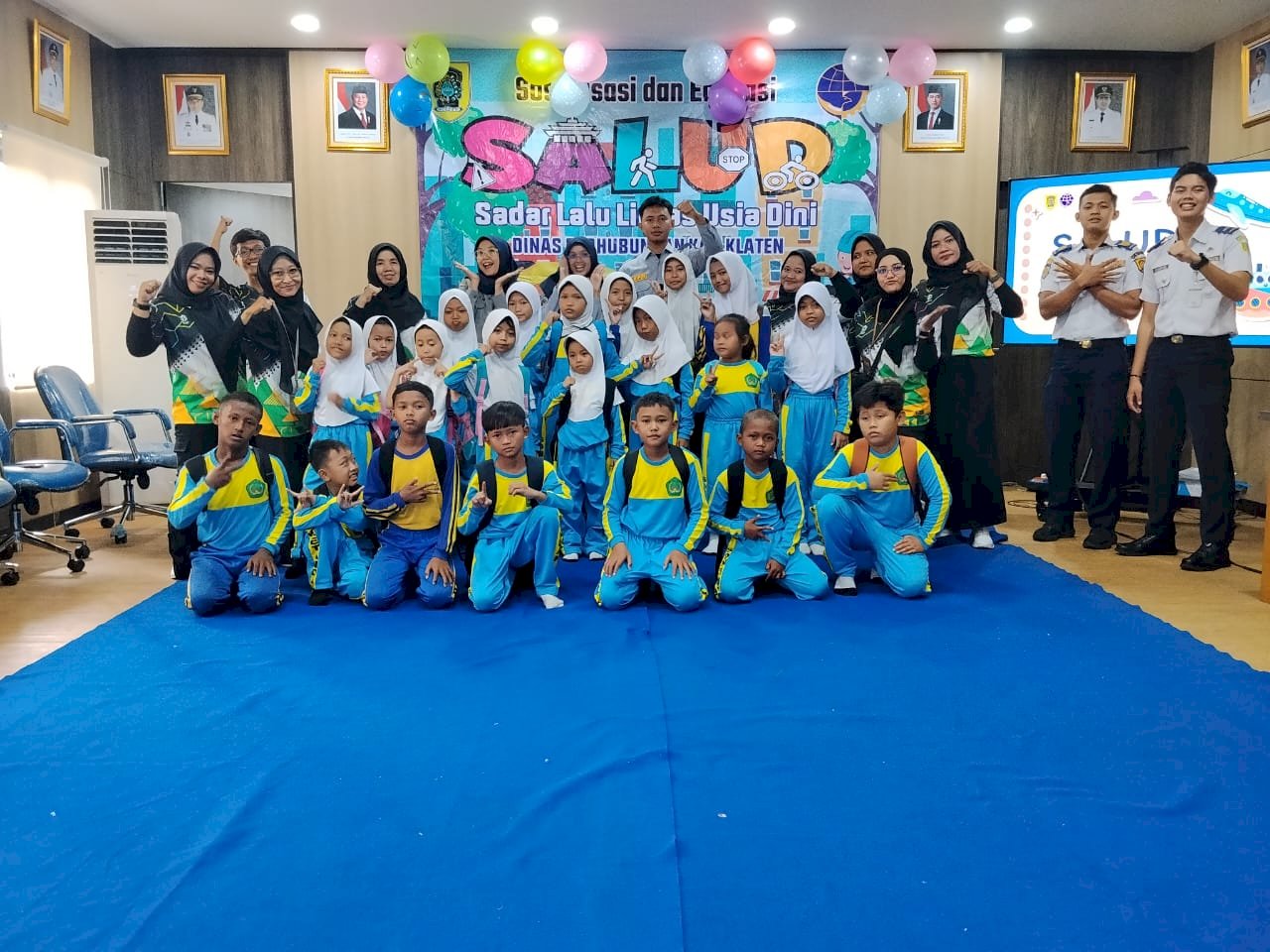 SALUD Dimulai dari Pagi! Siswa SD N 3 Ketandan Antusias Belajar Keselamatan Lalu Lintas Interaktif