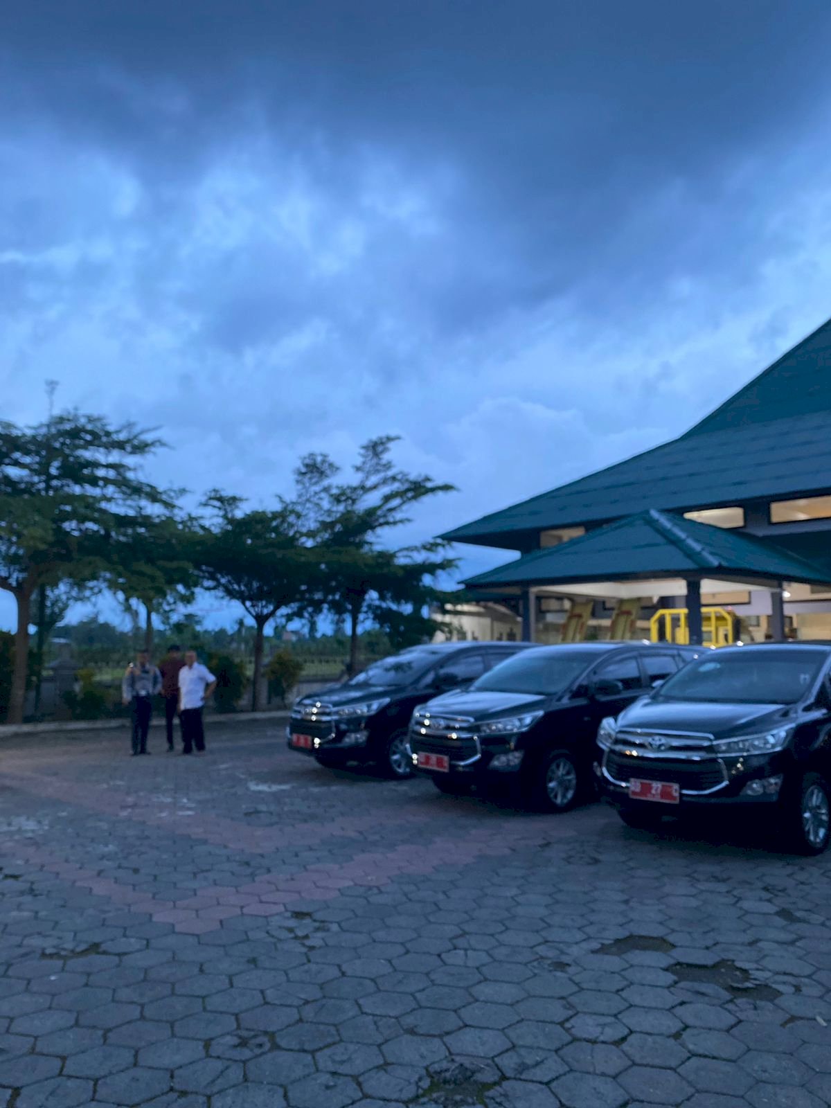 Pengawalan Bupati Klaten Peresmian Candi Plaosan Tahap 1 Bersama Menteri Kebudayaan