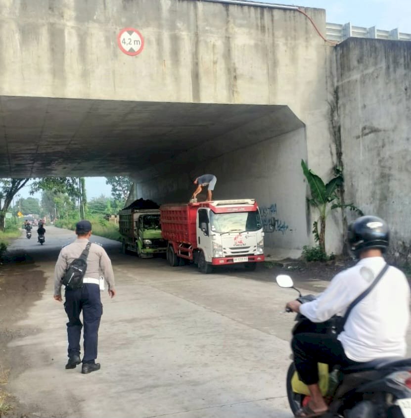 Penertiban Truk Golongan C Jam Sekolah di Gayamprit, Respons Cepat Dishub Klaten terhadap Aduan Warga