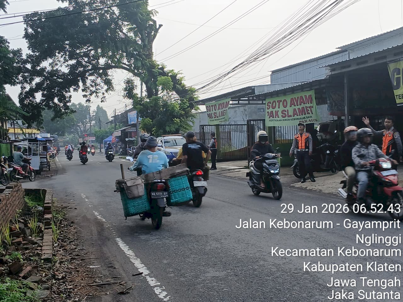 Penertiban Truk Golongan C Jam Sekolah di Gayamprit, Respons Cepat Dishub Klaten terhadap Aduan Warga